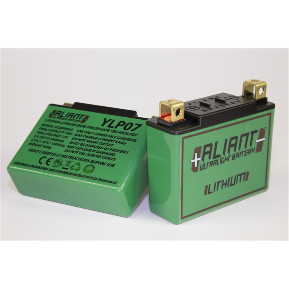 Aliant MC Batteri LitiumUltralight YLP07 Lithiumbattery Ready to use