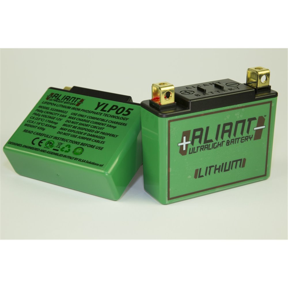 Aliant MC Batteri LitiumUltralight YLP05 Lithiumbattery Ready to use