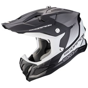 Scorpion Mx Mc Hjälm Vx-22 Air Attis Mattsvart/Silver