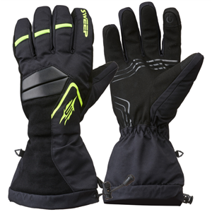 Sweep Scout Snöskoter Handske Svart/Gul