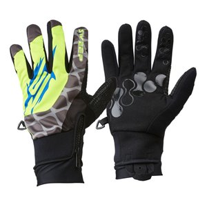 Sweep Freeride 2.1 Snöskoter Handske Grå/Gul/Blå