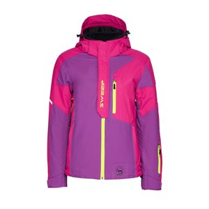 Sweep Recon Dam Snöskoter Jacka Purpur/Neon Gul 
