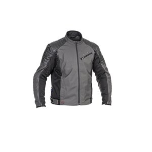 Halvarssons Textiljacka Solberg Mörkgrå/Svart