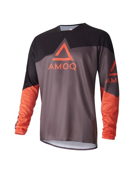 Amoq Ascent Strive Crosströja Svart/Orange 