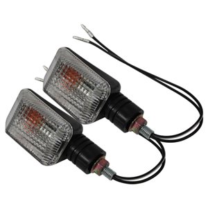 Hyper MINIBLINKERSPAR, svart klart glas