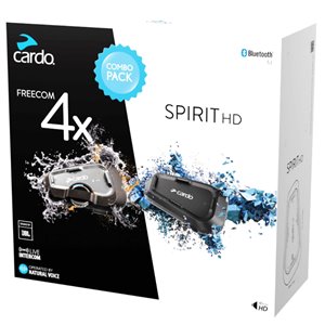 Cardo Intercom Freecom 4X & Spirit HD Bundle