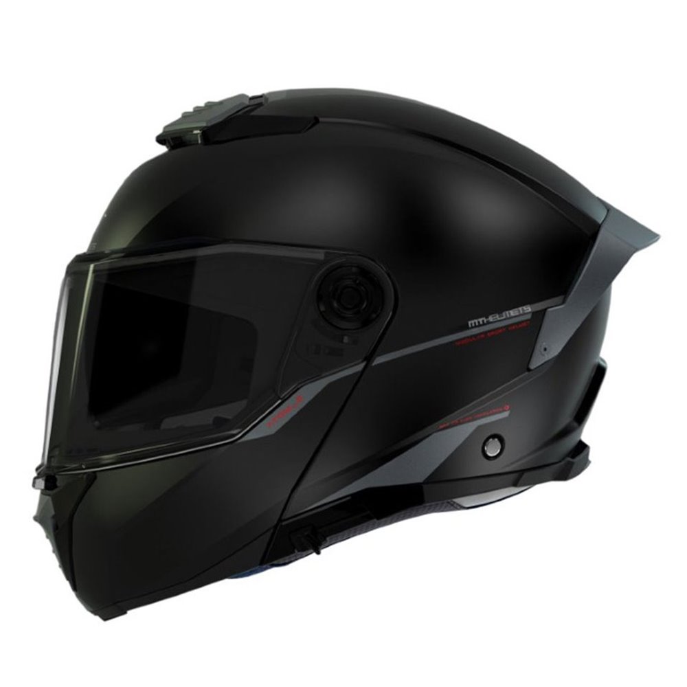 Mt Atom 2 Öppningsbar Mc Hjälm Mattsvart 