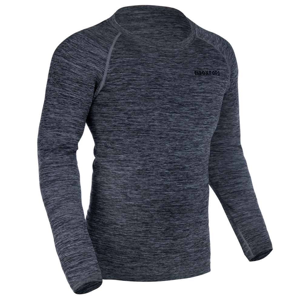 Oxford Advanced Base Layer Herr Tröja Charcoal