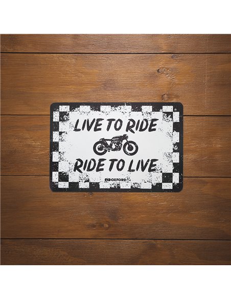 Oxford Sign: RIDE