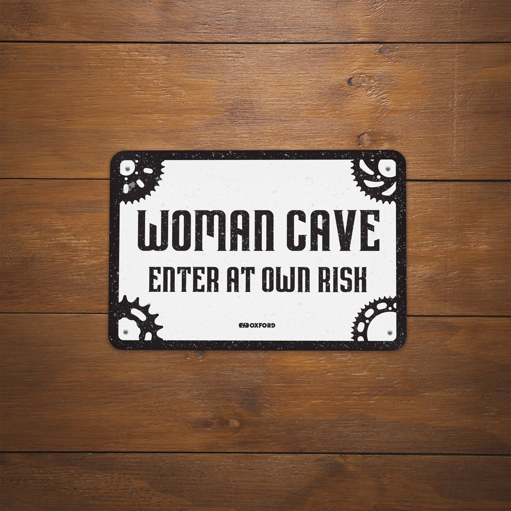 Oxford Sign: WOMAN CAVE