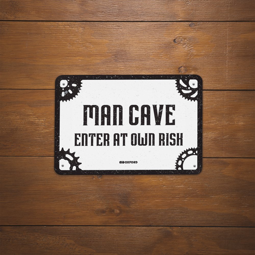 Oxford Sign: MAN CAVE