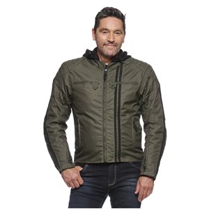 Sweep Motorod mc jacka, grön/svart, 2XL