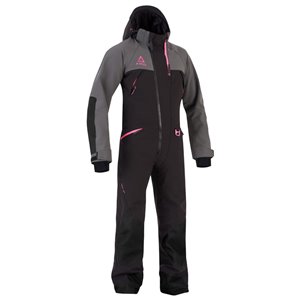 Amoq Flex W'S Overall Svart/Grå/Rosa 