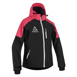 AMOQ Void V2 Dam Skoterjacka Svart/Rosa/Vit 