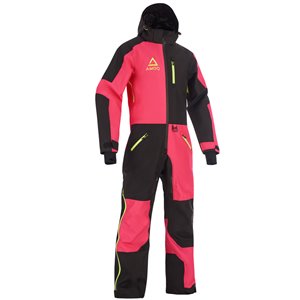 AMOQ Void V2 Dam Skoteroverall Fodrad Svart/Rosa/Hivis 