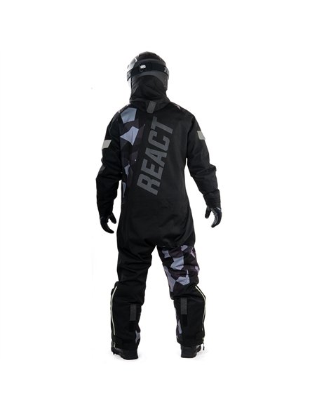 React Dunder V3 Herr Svart/Grå/Camo