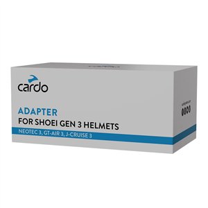 Cardo adapter för Shoei Gen 3 Helmets - GT Air 3 / Neotec 3