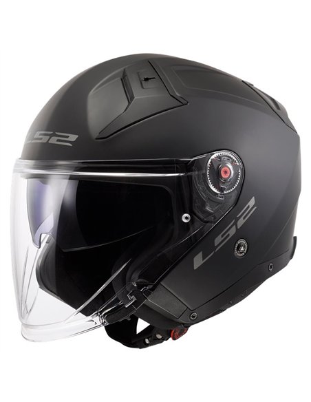 LS2 Öppen Mc Hjälm OF603 Infinity II Mattsvart