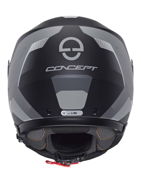 Schuberth Concept Öppningsbar Mc Hjälm Antracit Matt