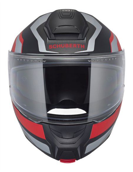 Schuberth Concept Öppningsbar Mc Hjälm Röd Matt