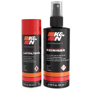 K&N Care Kit för Luftfilter – Rengörings- och Oljningskit