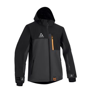 AMOQ Dynamic Jacka Fodrad Svart/Grå/Orange