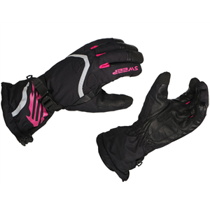 Sweep Recon Dam Snöskoter Handske Svart/Rosa 