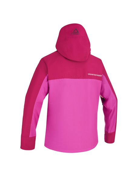 AMOQ Dynamic W's Jacka Fodrad Fuchsia/Rosa/Hivis