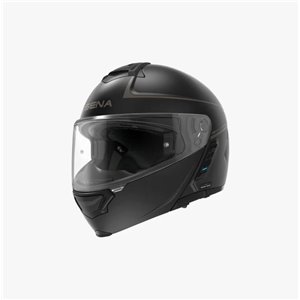 SENA Öppningsbar Mc Hjälm Impulse Smart Helmet Mesh Intercom Mattsvart