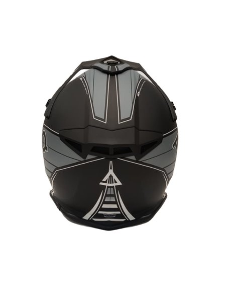 AMOQ Meteor V2 Hjälm Axis Svart/Grå