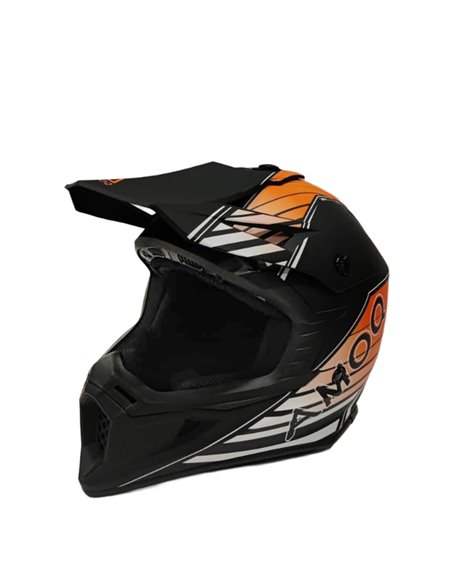 AMOQ Meteor V2 Hjälm Axis Svart/Orange